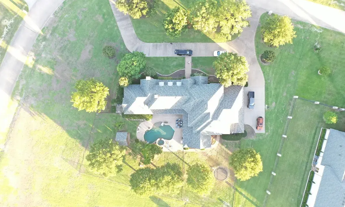 New shingle roof installation on a home in Brook Highland